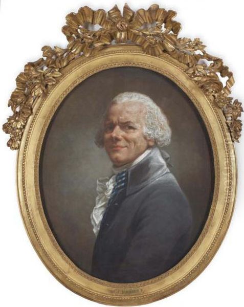 Autoportrait Oil Painting by Joseph Ducreux