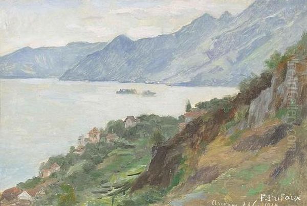 Partie Am Lago Maggiore. Oil Painting by Frederic Dufaux