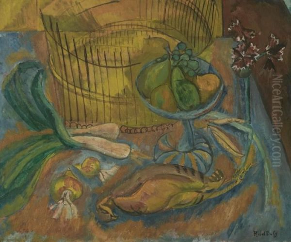 Nature Morte Au Gibier Oil Painting by Raoul Dufy