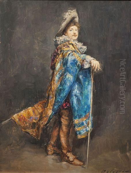 Le Mousquetaire Oil Painting by Hippolyte F. Leon Duluard