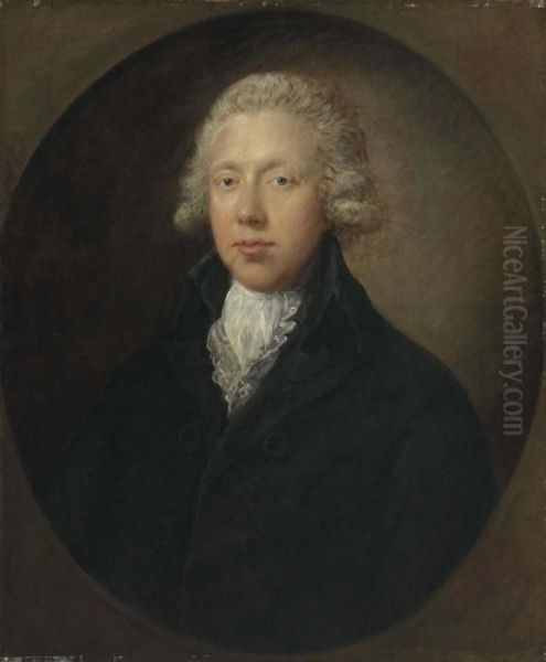 Portrait Of A Gentleman Oil Painting by Dupont Gainsborough