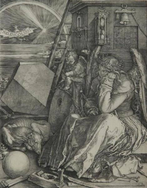 Melancolie Oil Painting by Albrecht Durer