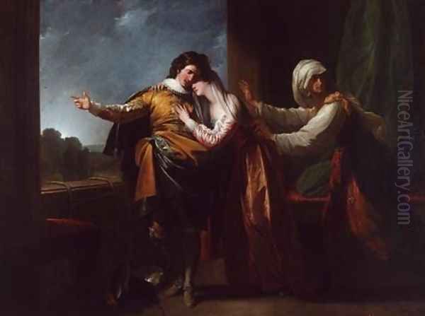 Romeo and Juliet Oil Painting by Benjamin West