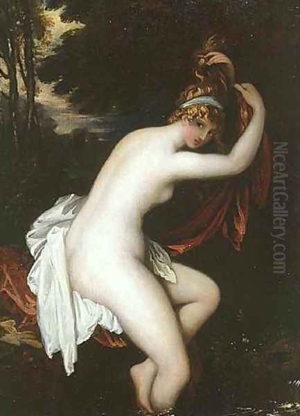 Arethusa Oil Painting by Benjamin West