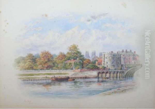 Views Of York Oil Painting by George Fall