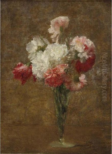 Vase Des Fleurs Oil Painting by Victoria Dubourg Fantin-Latour