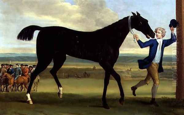 The Duke of Rutland's Bonny Black, c.1720 Oil Painting by John Wootton