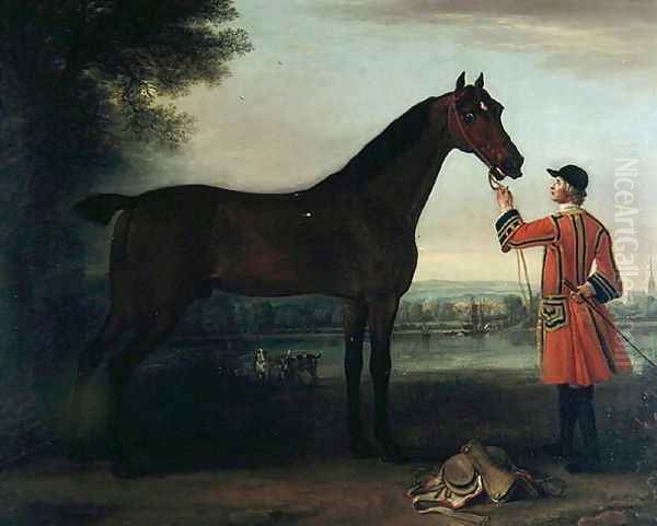 Red Robin, c.1743-6 Oil Painting by John Wootton