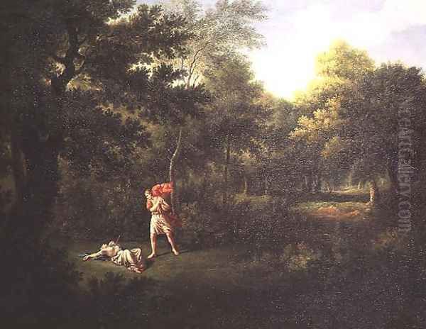 Cephalus and Procris Oil Painting by Richard Westall