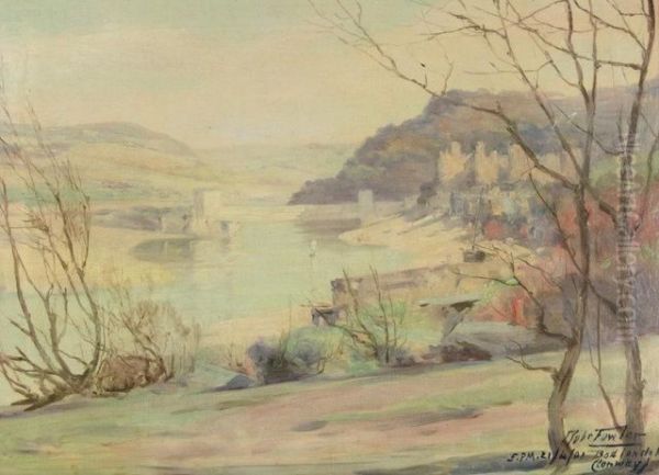 Bodlondeb (conwy) Oil Painting by Robert Fowler