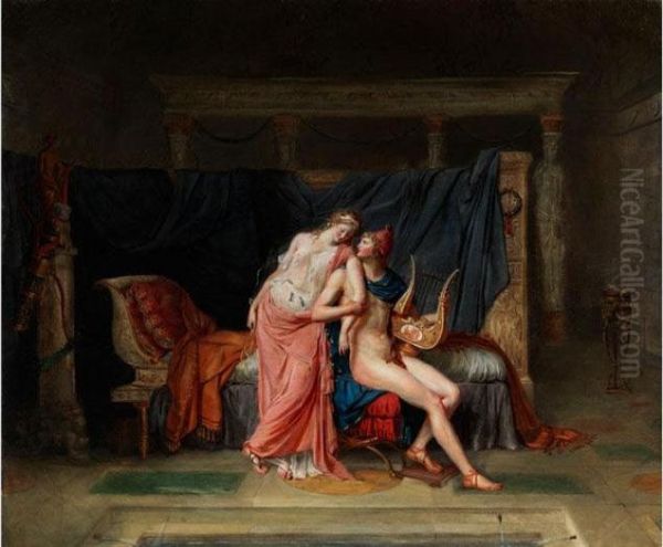 Paris Und Helena by Alexandre Evariste Fragonard