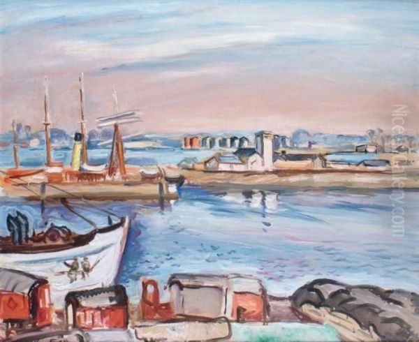 Le Port De Saint-malo by Emile-Othon Friesz