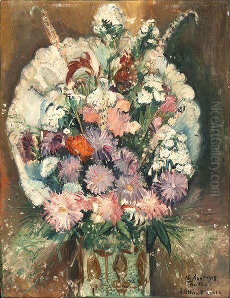 Bouquet De Fleurs Oil Painting by Emile-Othon Friesz