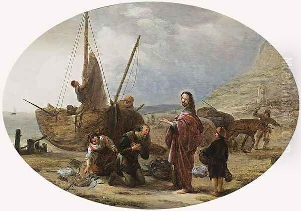 The Calling Of St Peter And St Andrew Oil Painting by Jacob Willemsz de Wet the Elder