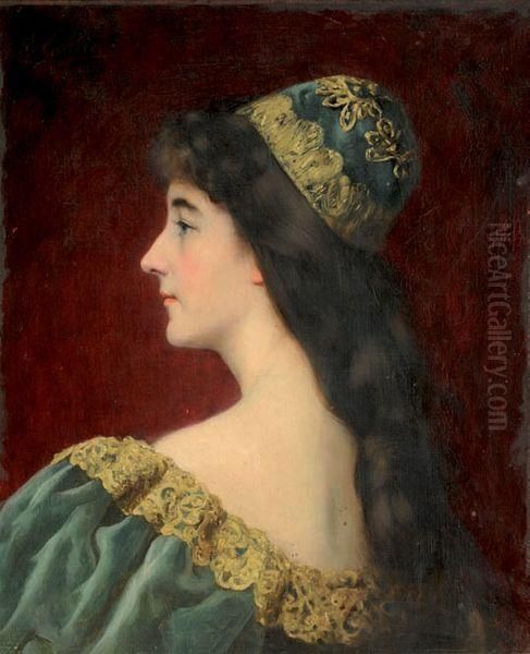 La Venitienne Oil Painting by Louis Galliac