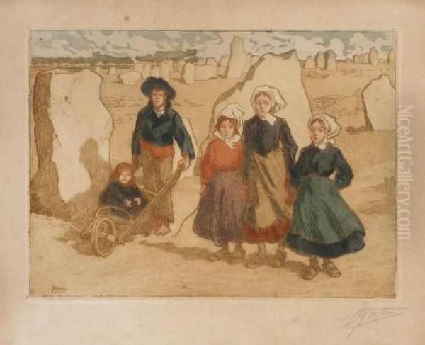 Les Enfants Du Menec En Carnac, Ou Les Alignements Du Menec by Pierre Gatier