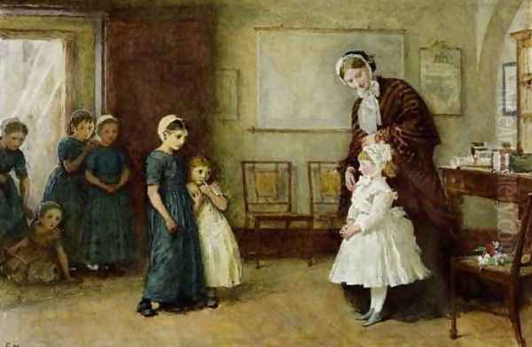 The Chaplain's Daughter by Frederick Walker