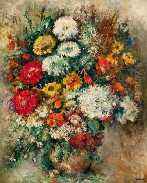 Bouquet De Fleurs by Paul-Elie Gernez