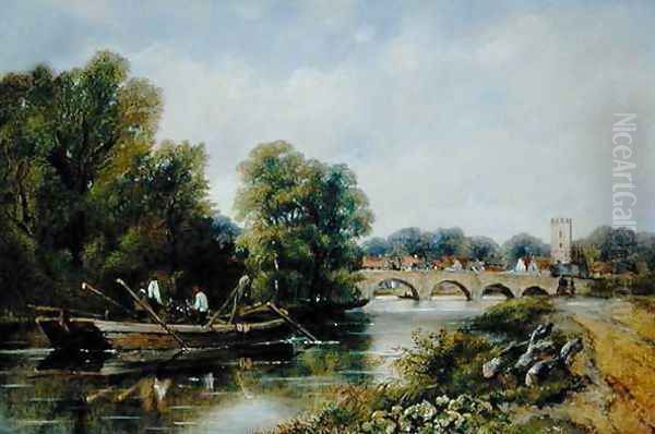 The Bridge at Henley-on-Thames by Frederick Waters Watts