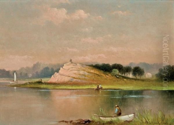 A Summer Day Near New Bedford Oil Painting by Charles Henry Gifford