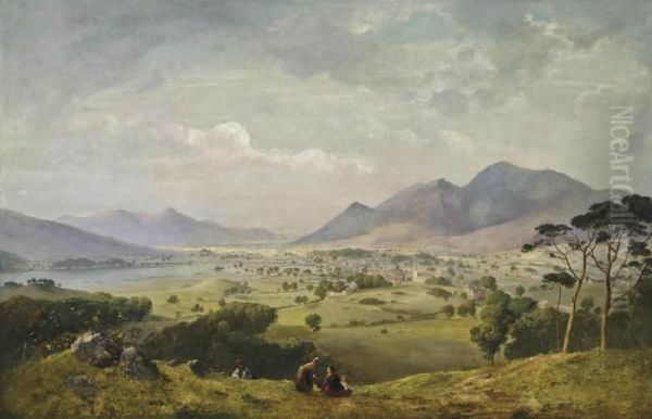 The Lake District Oil Painting by Edmund Gill