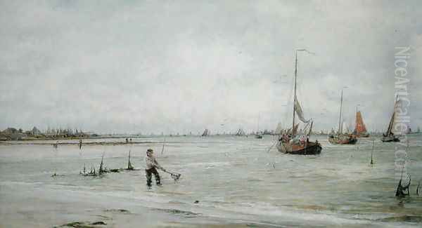 Neptunes Garden, 1888 Oil Painting by William Lionel Wyllie