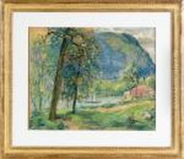 Landscape Oil Painting by Arthur C. Goodwin