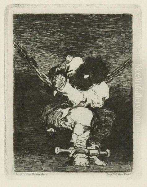 Tan Barbara La Seguridad Como El Delito - Little Prisoner Oil Painting by Francisco De Goya y Lucientes