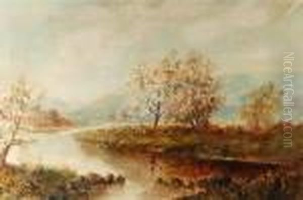 Scottish Landscape Oil Painting by William Graham