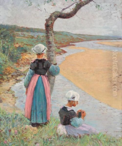 Bretone La Rau Oil Painting by Nicolae Grant