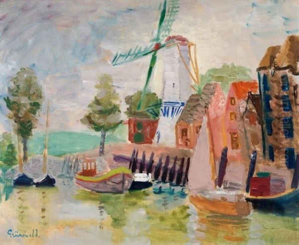 Themarina Oil Painting by Isaac Grunewald