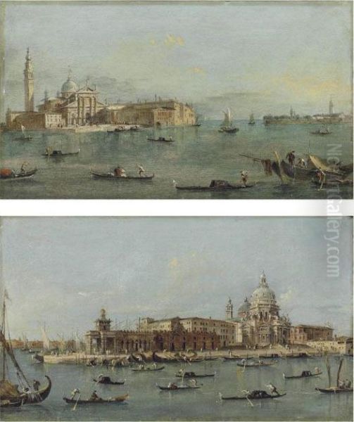 The Island Of San Giorgio Maggiore, Venice Oil Painting by Francesco Guardi