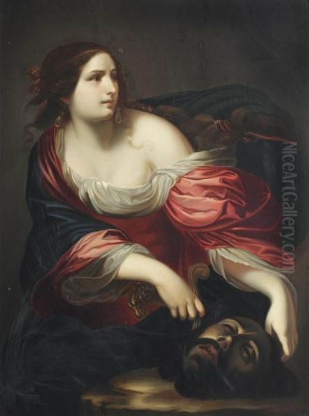 Judith With The Head Of Holofernes Oil Painting by Guercino