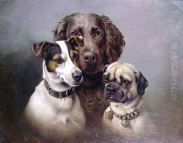 Good Friends Oil Painting by William Weeks