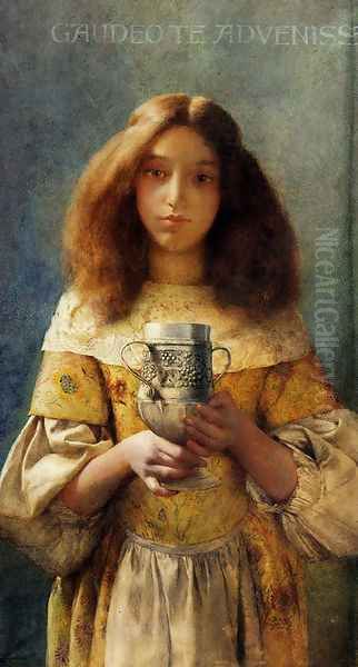 The Grace Cup Oil Painting by William John Wainwright