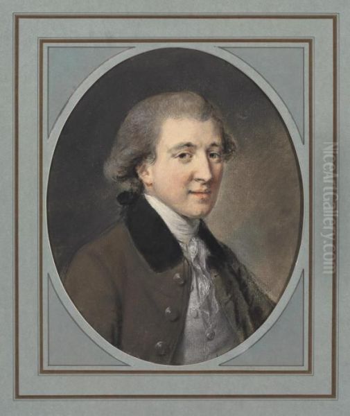 Portrait Of William Robert Fitzgerald, 2nd Duke Of Leinster ; Oil Painting by Hugh Douglas Hamilton