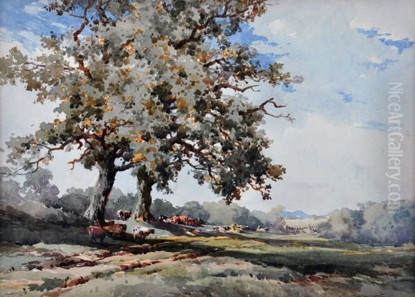  near Wiversfield  Oil Painting by Charles Harrington