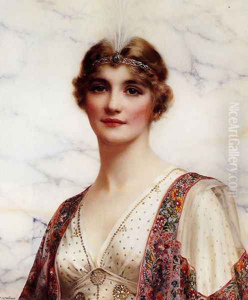 The Fair Persian Oil Painting by William Clarke Wontner