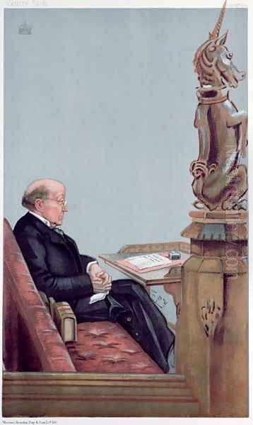 A Scots Lawyer, from Vanity Fair, 23rd July 1903 Oil Painting by Leslie Mathew Ward