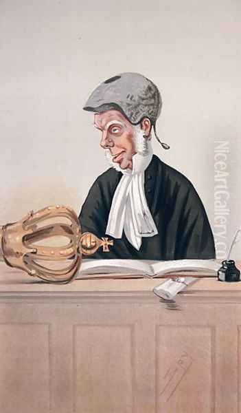 Appeals, from Vanity Fair, 30th December 1876 Oil Painting by Leslie Mathew Ward