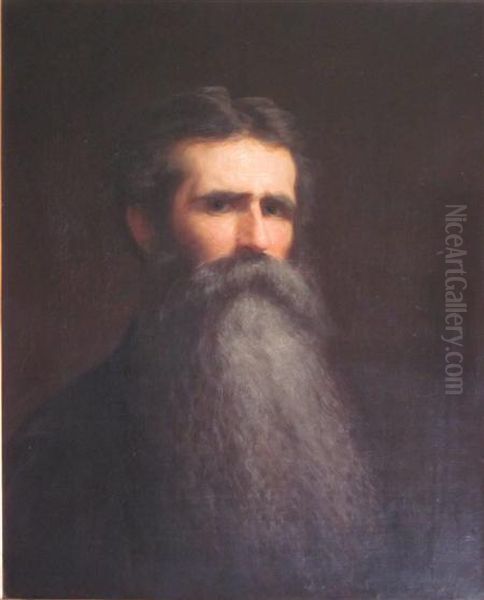 Portrait Of A Bearded Gentleman Oil Painting by James Hayllar