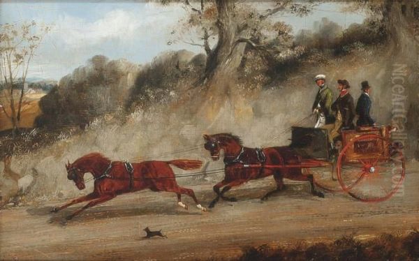 Off To Town Oil Painting by Samuel Henry Alken