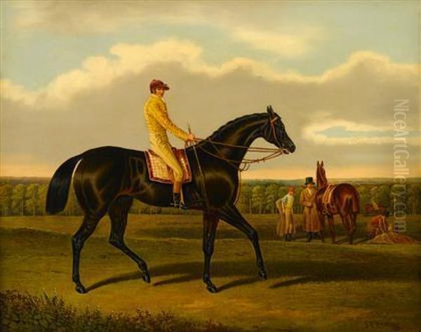 The Honorable Thomas Orde Powlett's 'jack Spigot' With William Scott Oil Painting by Benjamin Herring, Jnr.