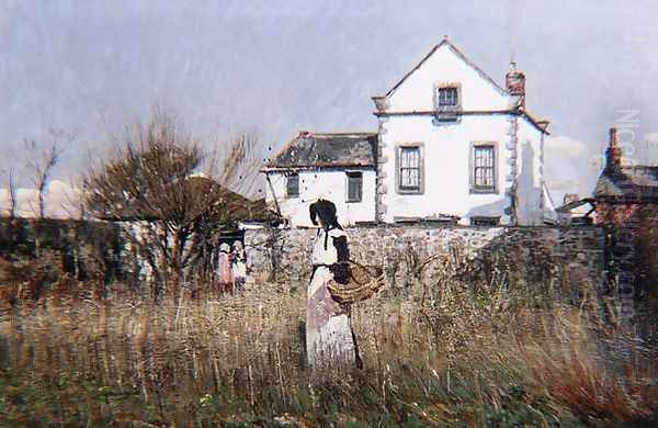 Landscape, The White House, c.1880 Oil Painting by William Page Atkinson Wells