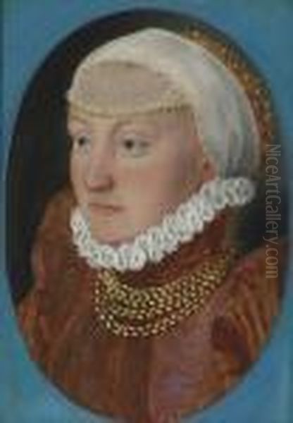 Portrait Of A Lady Oil Painting by Hans Holbein the Younger