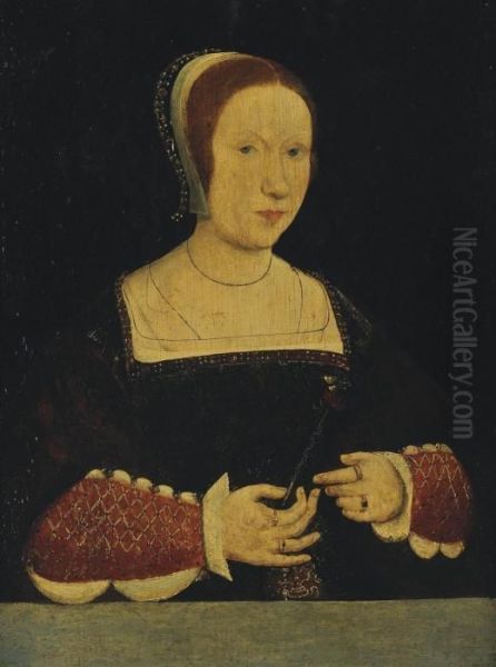 Portrait Of A Lady Oil Painting by Hans Holbein the Younger