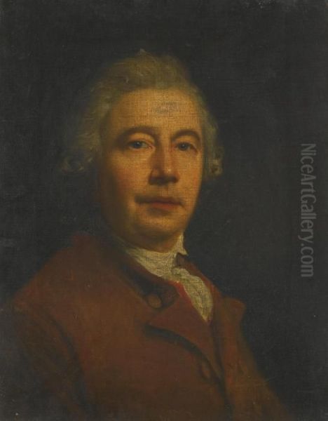 Self Portrait Oil Painting by Nathaniel Hone