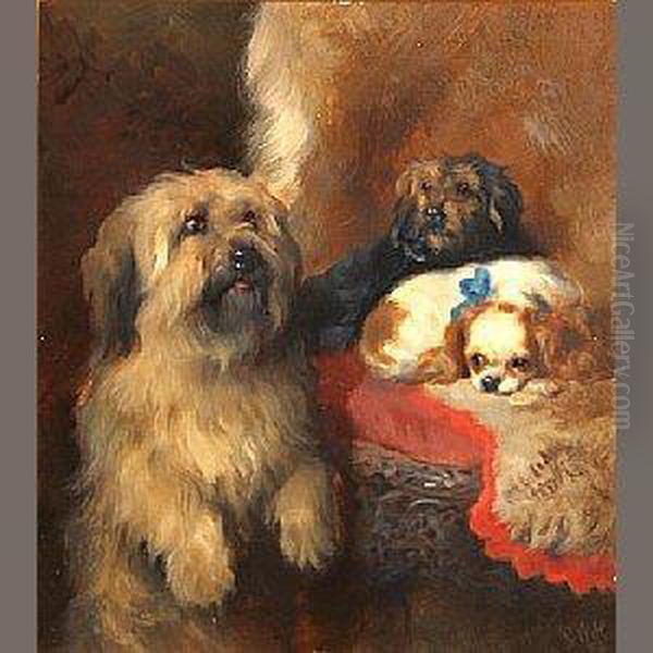 Three Musketeers Oil Painting by George W. Horlor