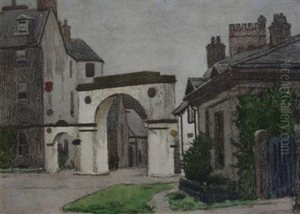 The Archway, Inverary Oil Painting by George Houston