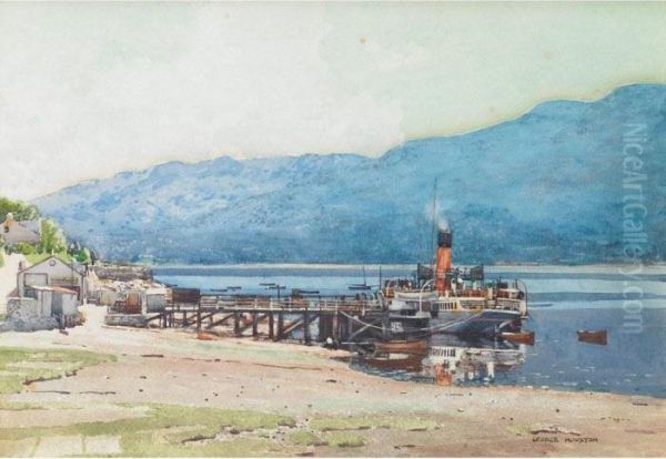 Lochgoilhead Oil Painting by George Houston